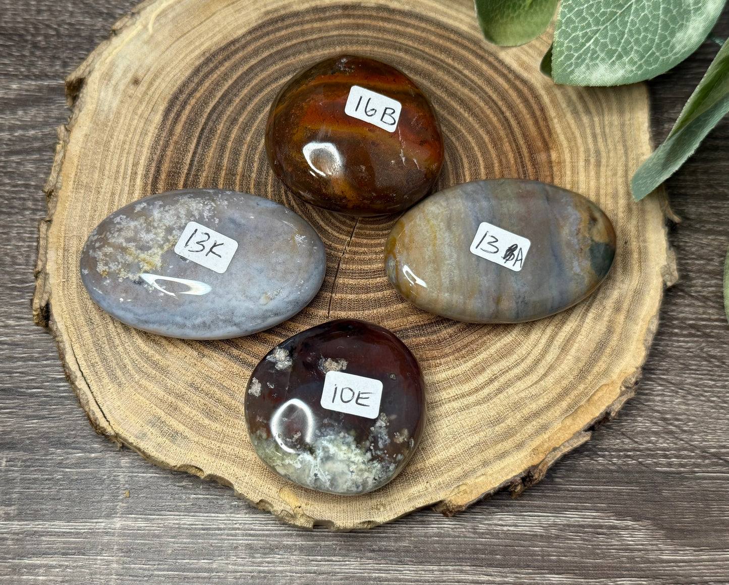 Ocean Jasper Palm Stones