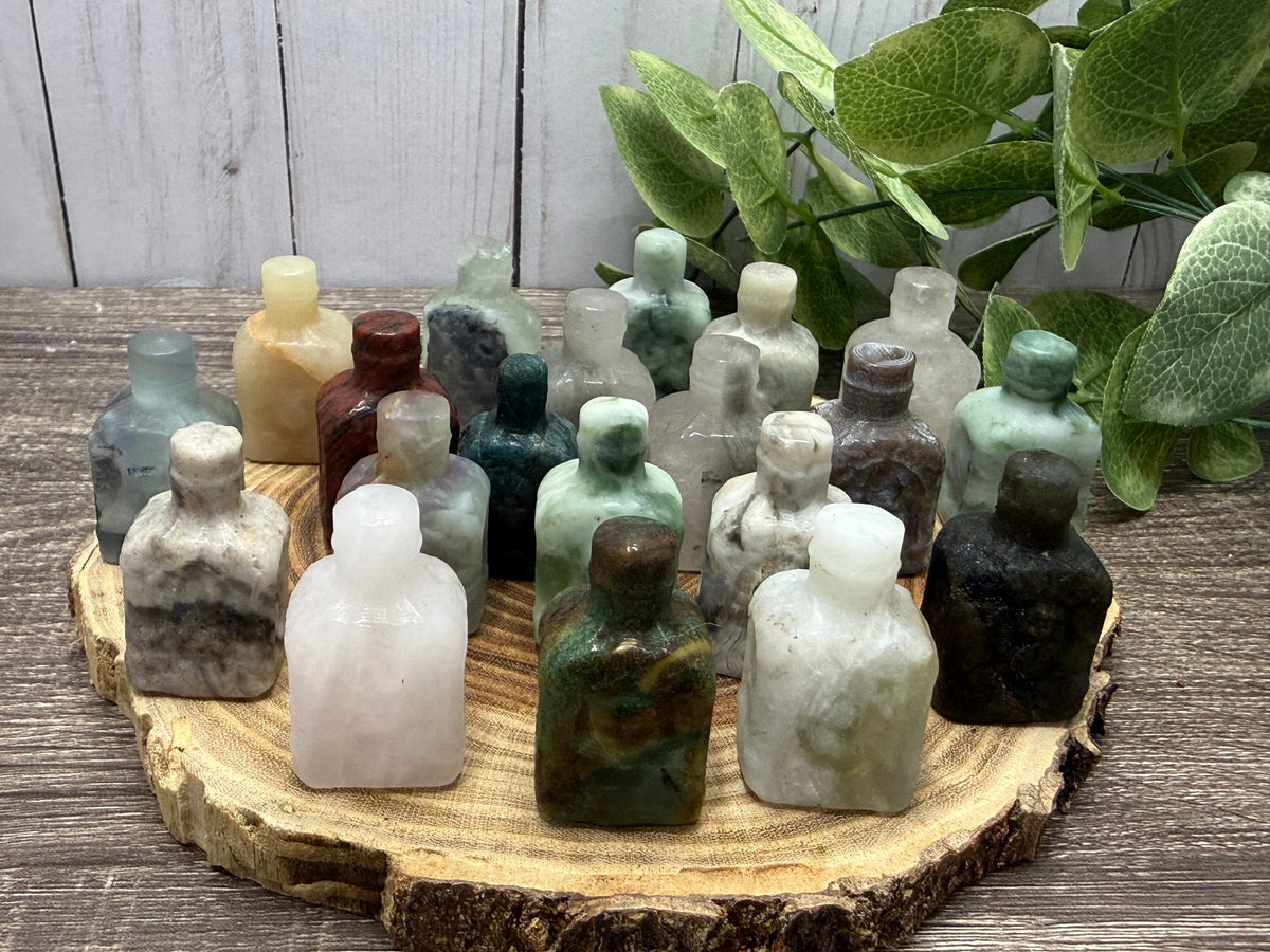 Poison Bottle Carvings