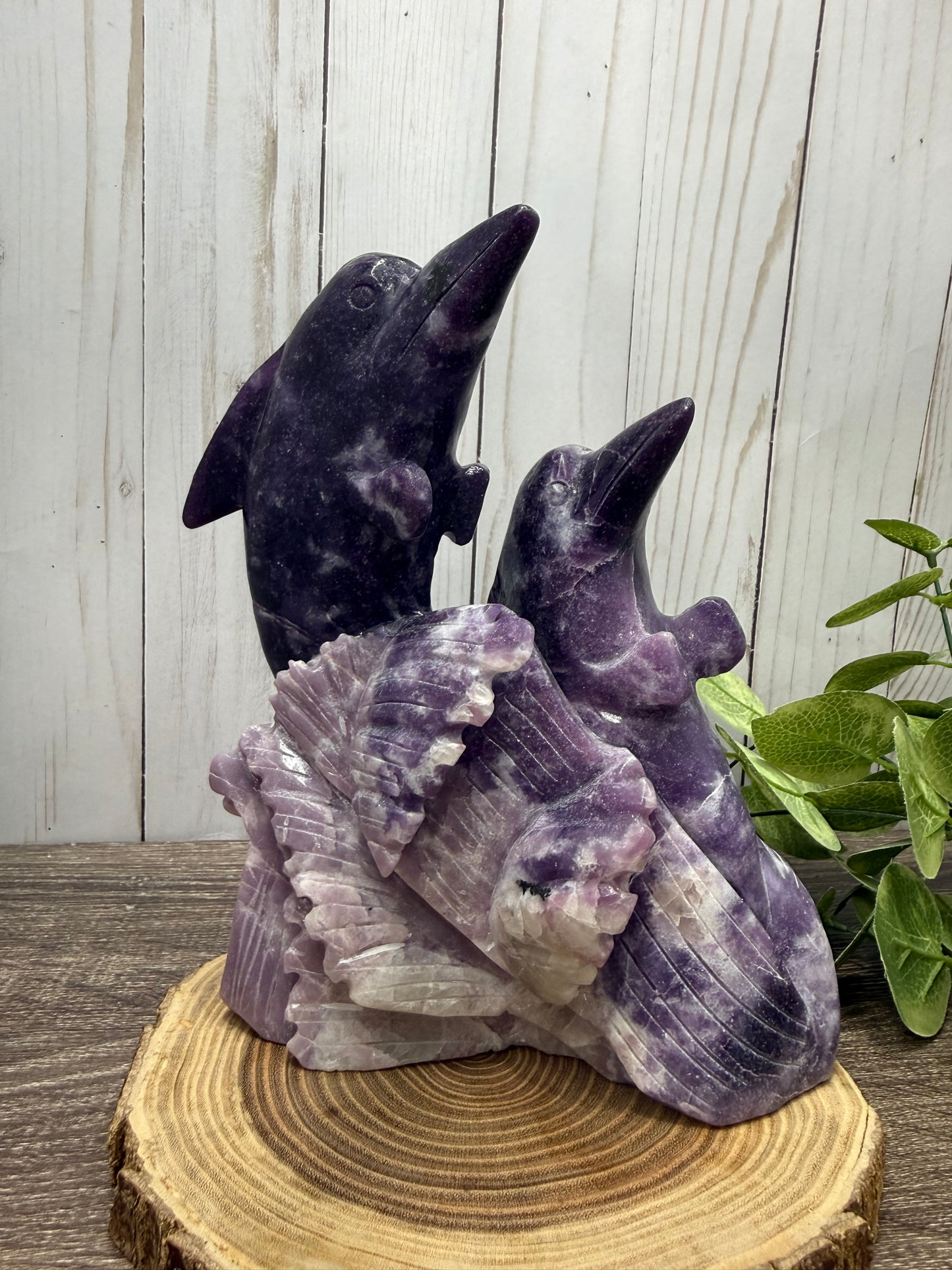 Dolphin Carving