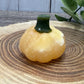 Pumpkin Carving - Orange Calcite and Green Jade