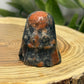 Crystal Ghost Carving Holding A Heart