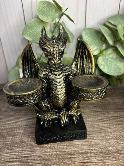 Dragon Sphere Holder/Stand - Style 2 (Double Holder)