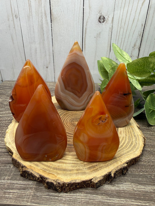 Carnelian Freeforms