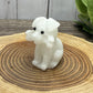 Dog With Bone Carvings
