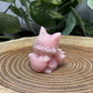 Small Nine Tailed Fox Carvings