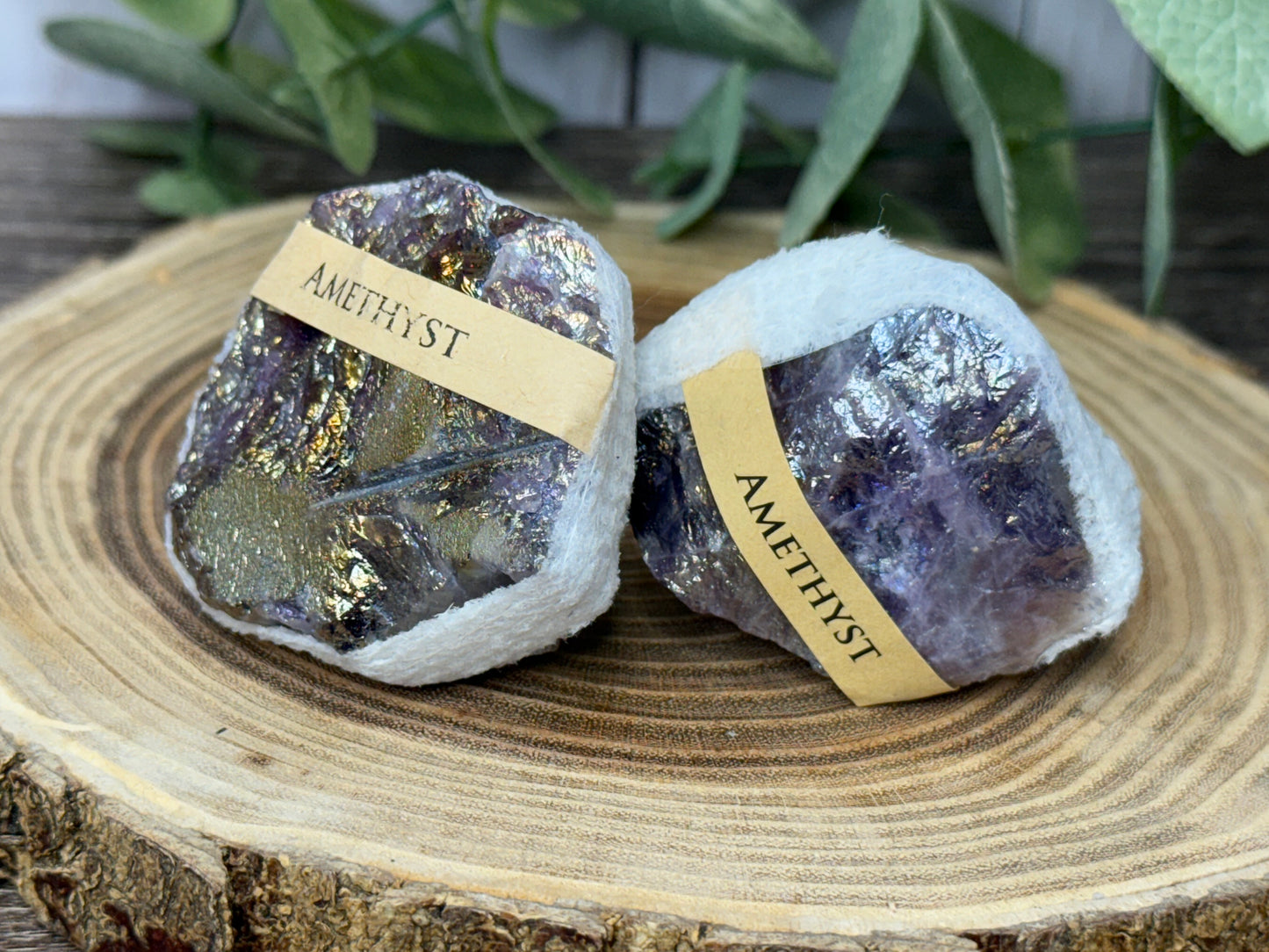 Aura Coated Raw Specimens