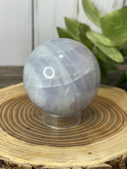 Blue Rose Quartz Sphere