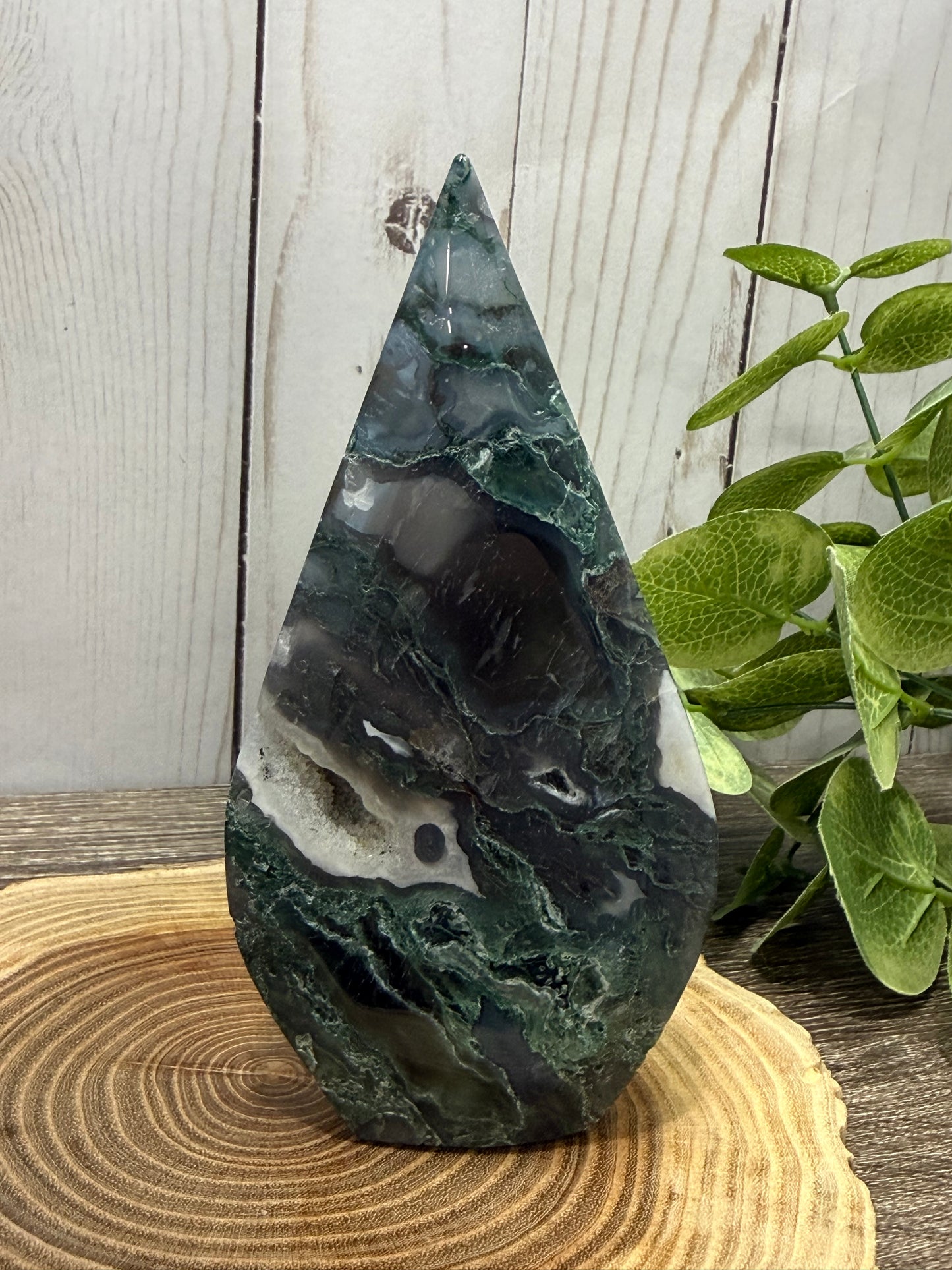 Moss Agate Freeform