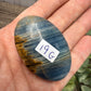 Blue Onyx Palm Stone