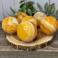 Orange Calcite Spheres