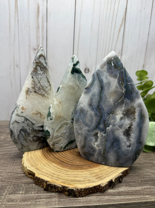 Moss Agate Freeform