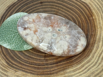 Pink Amethyst Palm Stones