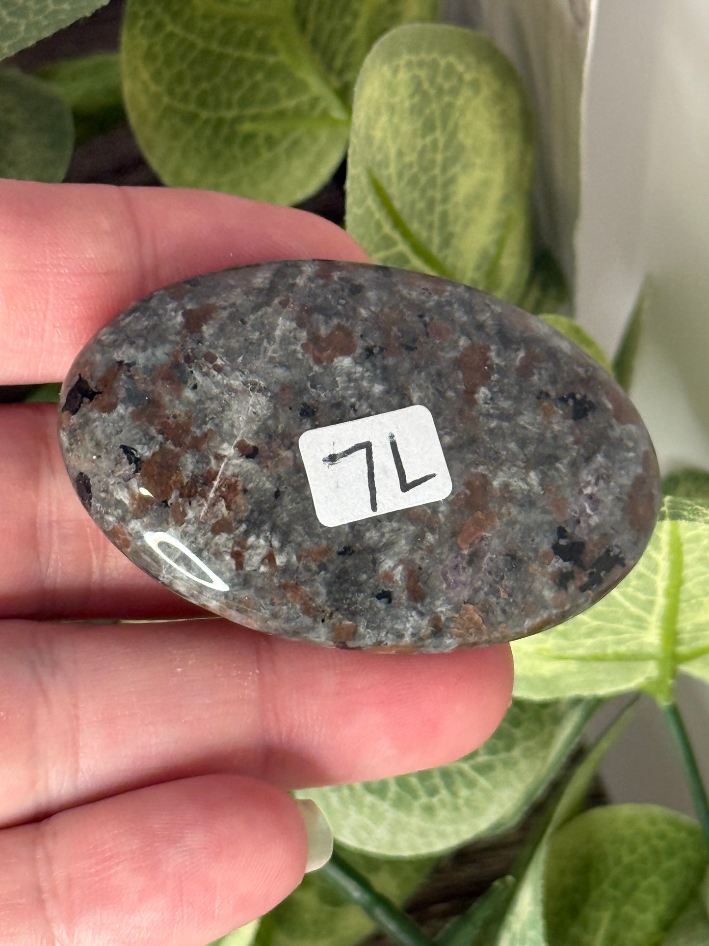 Yooperlite Palm Stones
