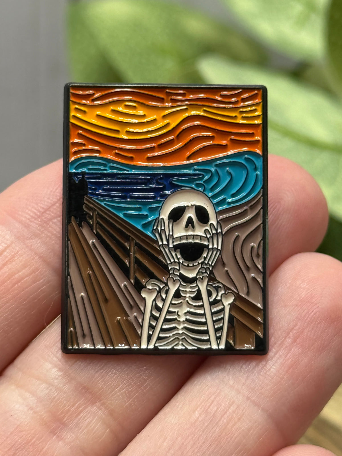 Skeleton Pins - I'm Fine with Fire, Artwork