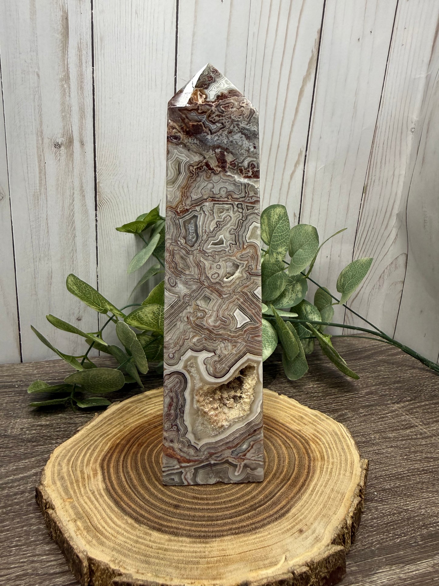 Mexican Lace Agate Towers