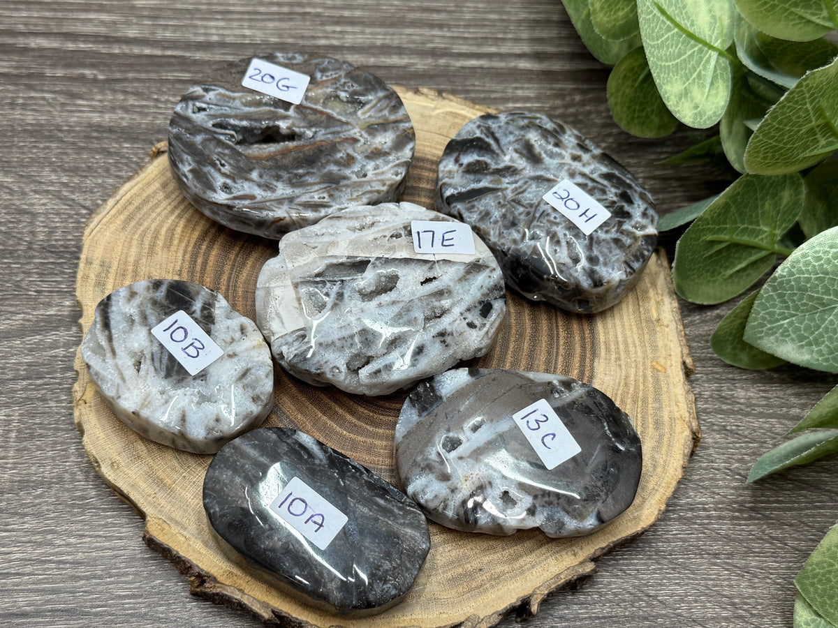 Sphalerite Palm Stones