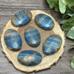 Blue Onyx Palm Stone