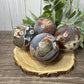 Football Agate Spheres