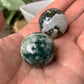 Moss Agate Mini Sphere