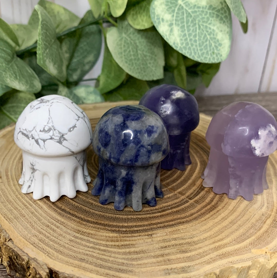 Jelly Fish Carvings