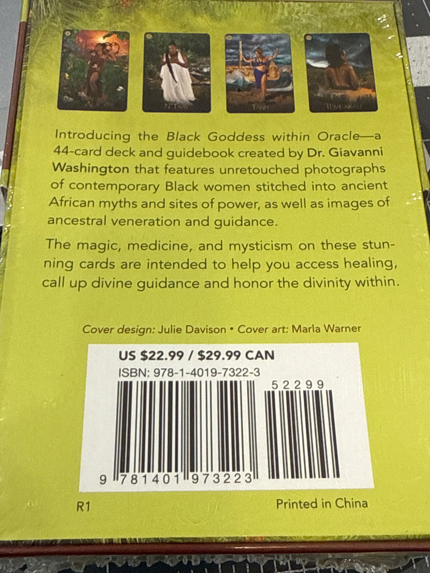 Black Goddess Within Oracle: A 44 Card Deck and Guidebook