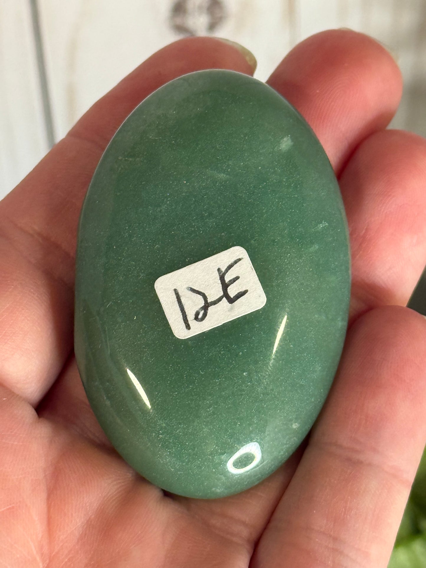 Green Aventurine Palm Stones