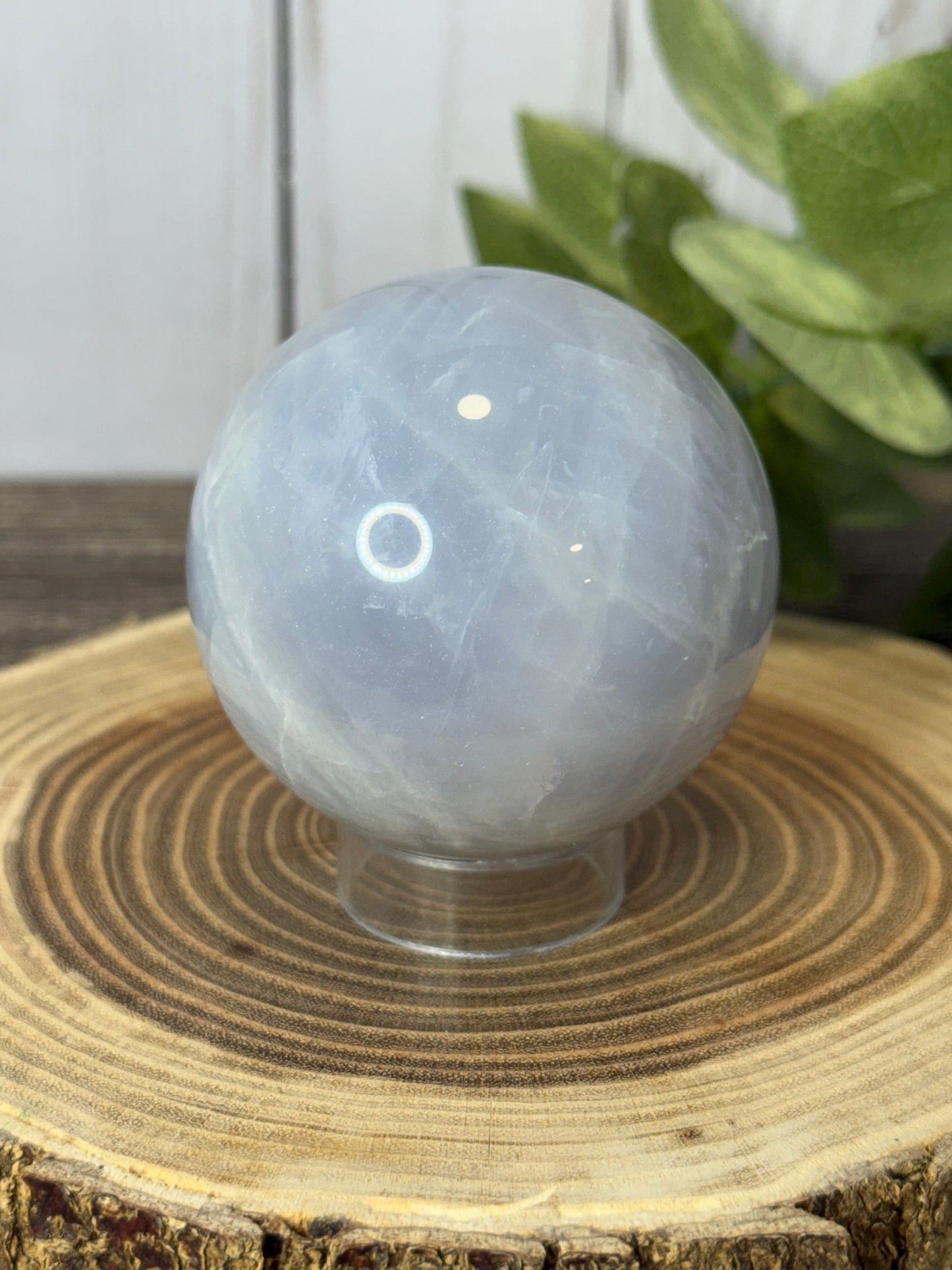 Blue Rose Quartz Sphere