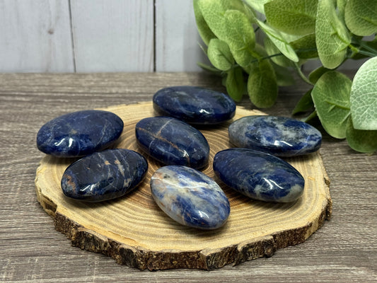 Sodalite Palm Stones
