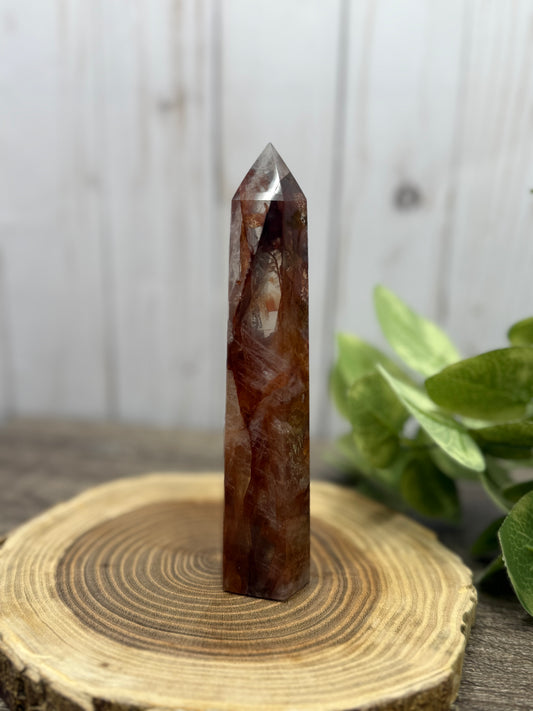 Fire Quartz Towers  - Larger, Full of Rainbows!