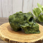 Skull Bowl - Green Jade