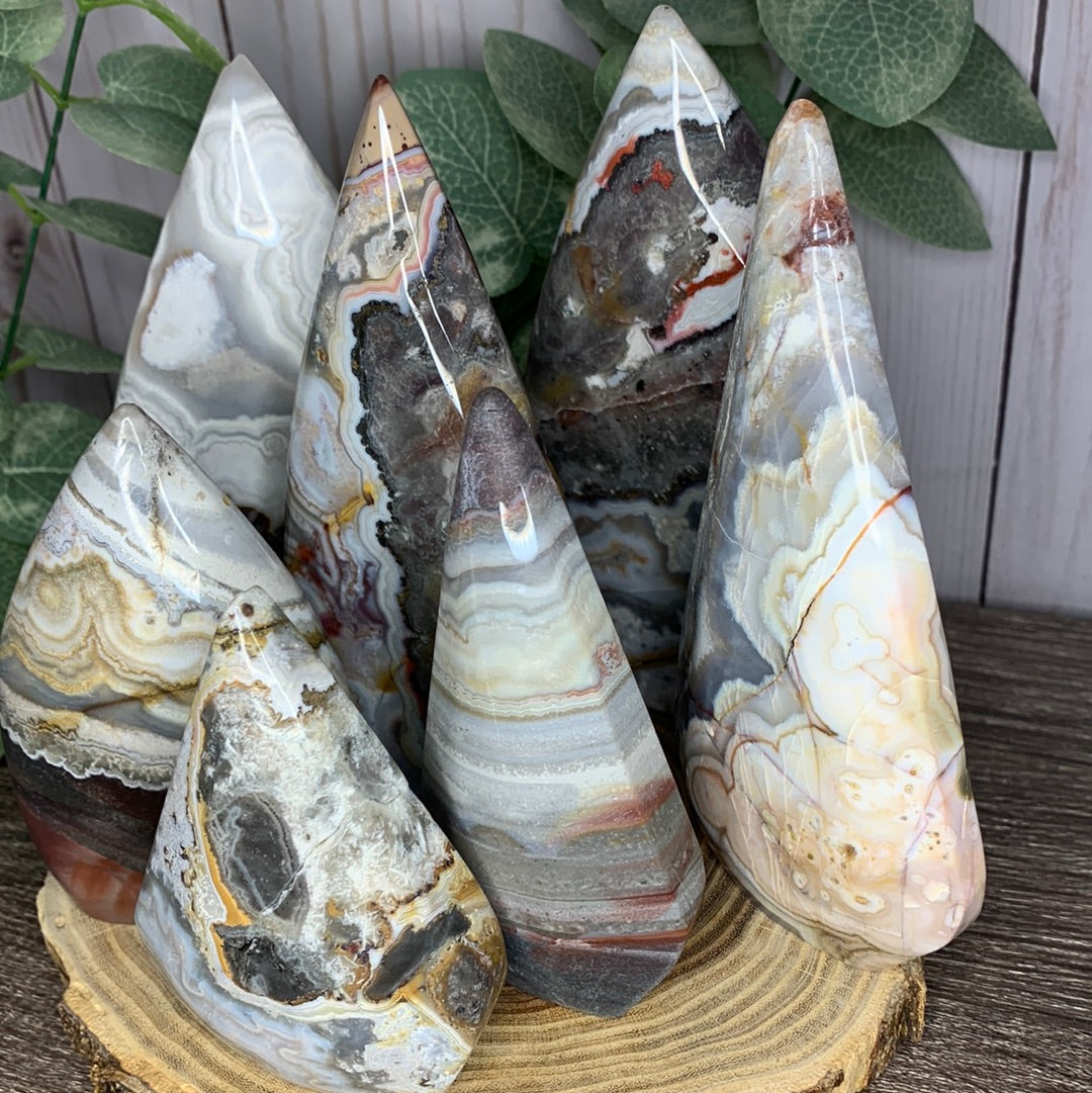 Lace Agate Free Form