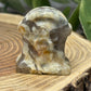 Tombstones / Head Stones with a Skull Engraved - Halloween Carving