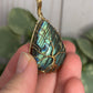 Labradorite Wire Wrapped Tree Pendant