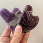 Gua Sha- Chevron Amethyst