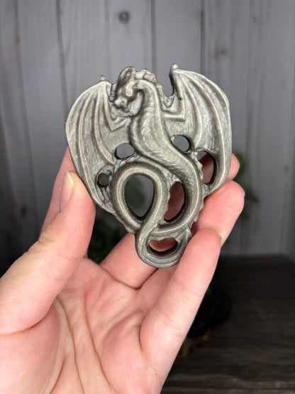Dragon - Silver or Gold Sheen Obsidian