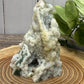 Moss Agate Towers  - druzy side