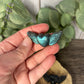 Wing and Heart Labradorite Carving