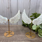 Small Selenite Wings with Stand