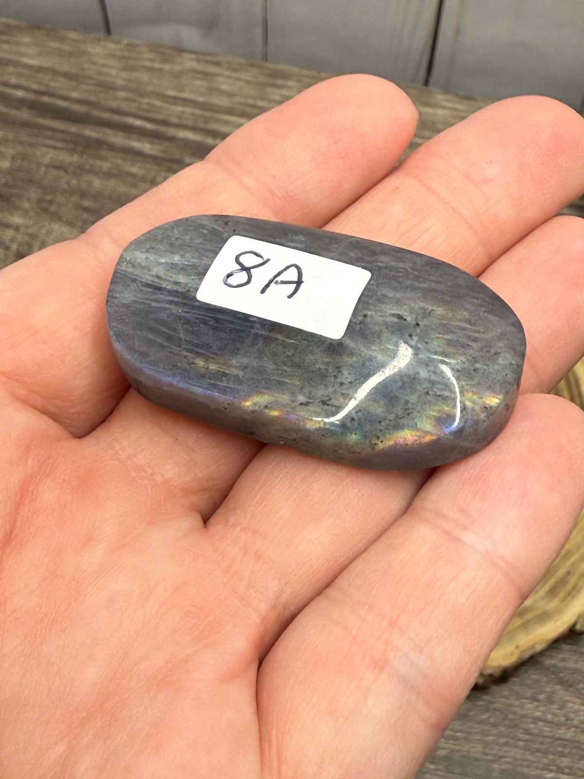 Labradorite Palm Stones - small