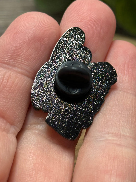 Skull with Cactus Pin