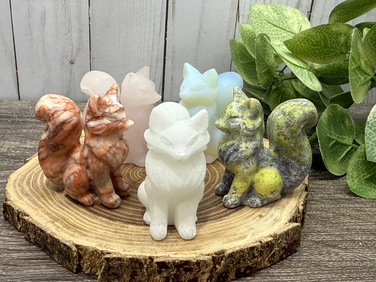 Fox Carvings