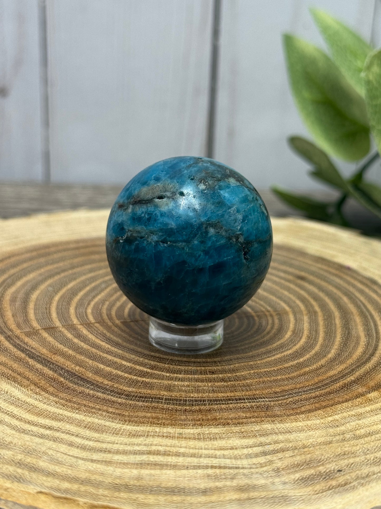 Blue Apatite Spheres