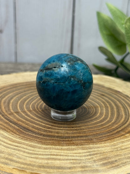 Blue Apatite Spheres