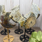 Ocean Jasper Moons on Stands
