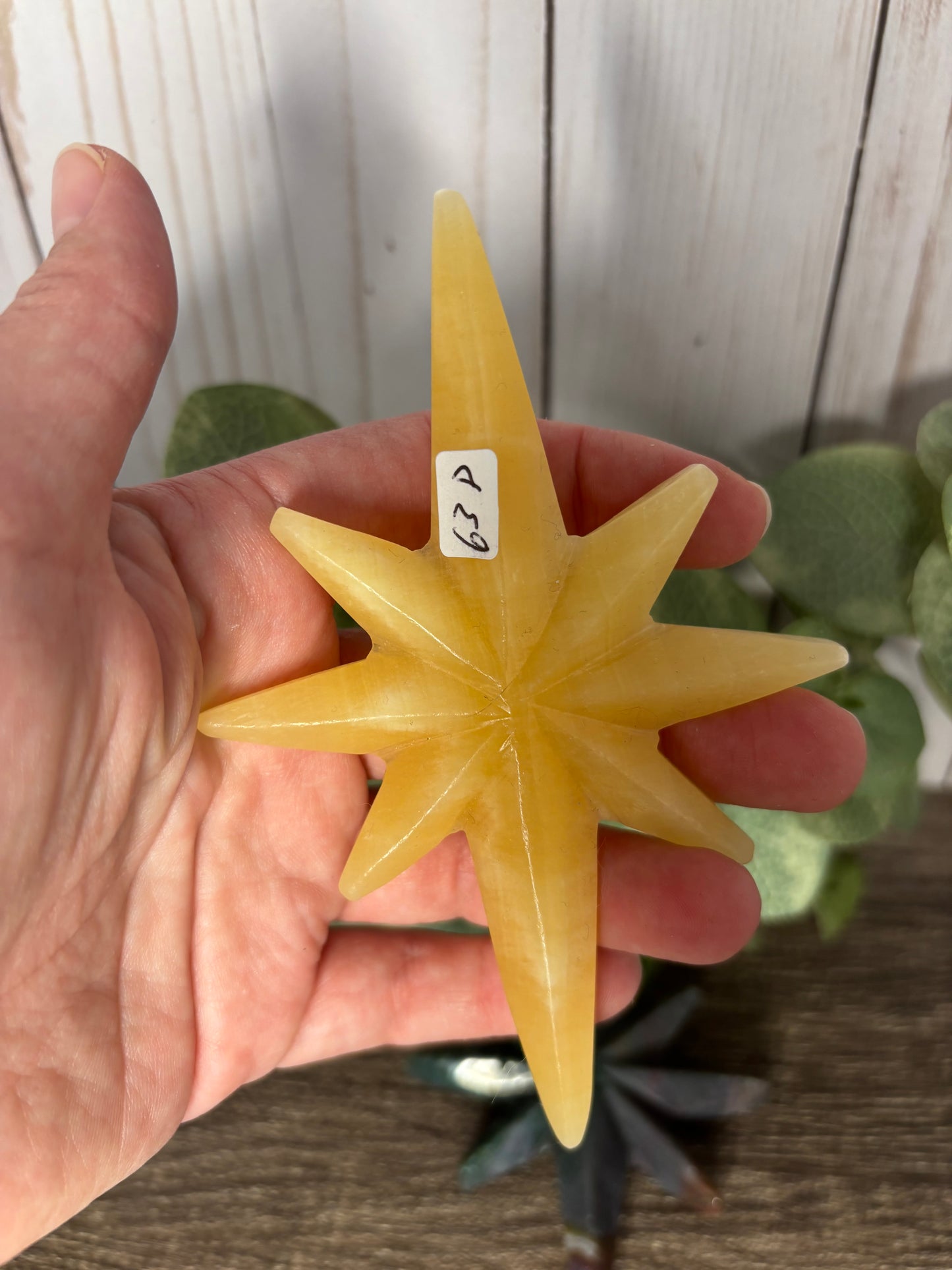 Christmas Star Crystal Carving