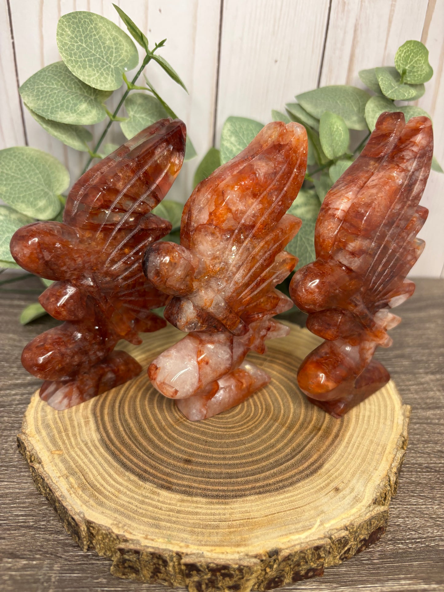 Fairy Fire Quartz Carving