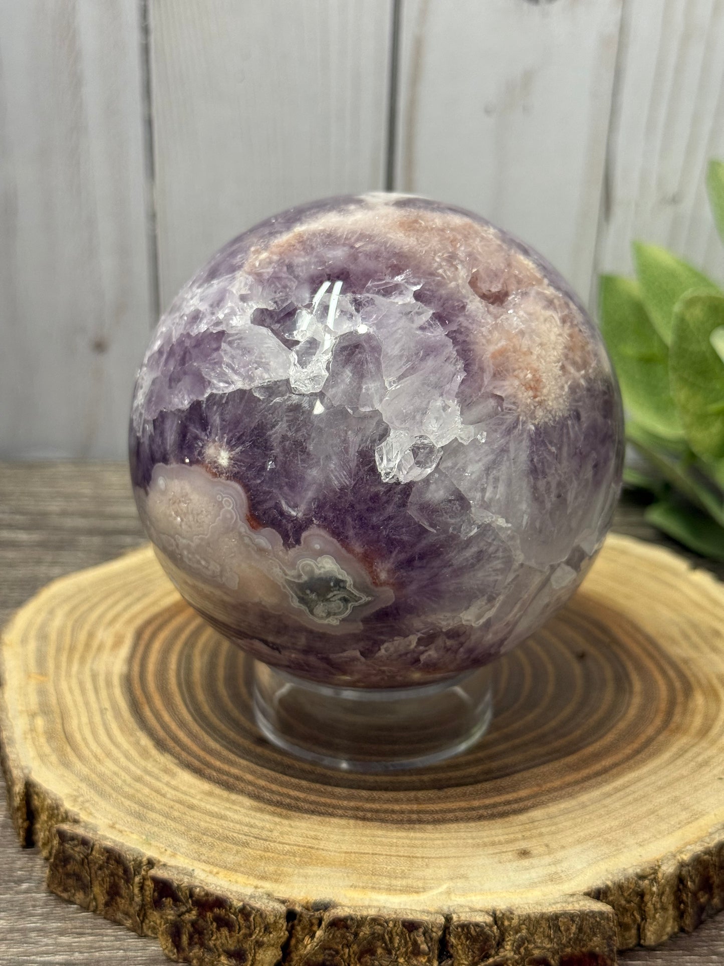 Pink Amethyst Spheres