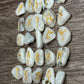 Rainbow Moonstone Rune Stones Set #1 Crystal with Elder Futhark Letterings