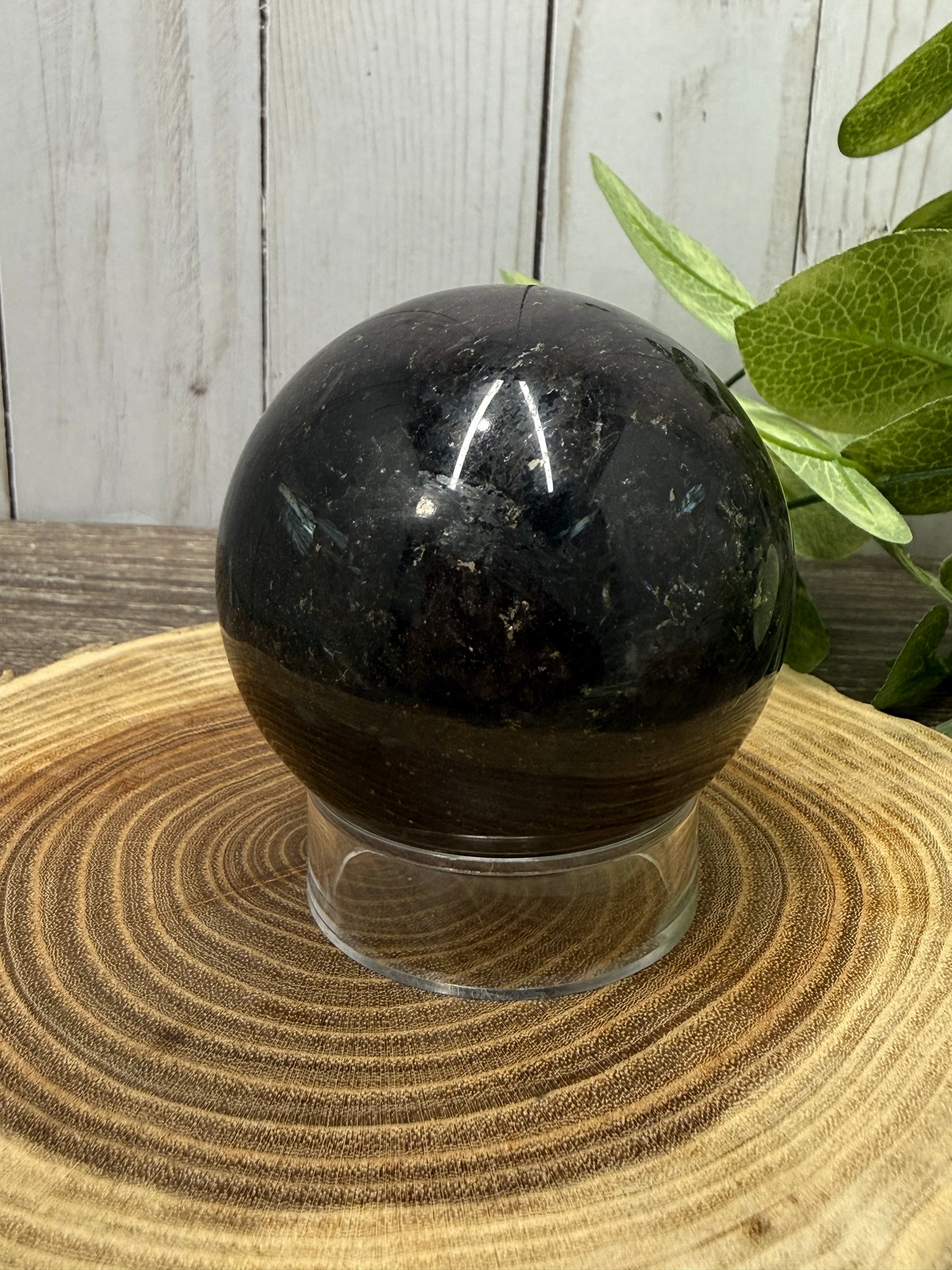 Garnet and Astrophyllite Spheres