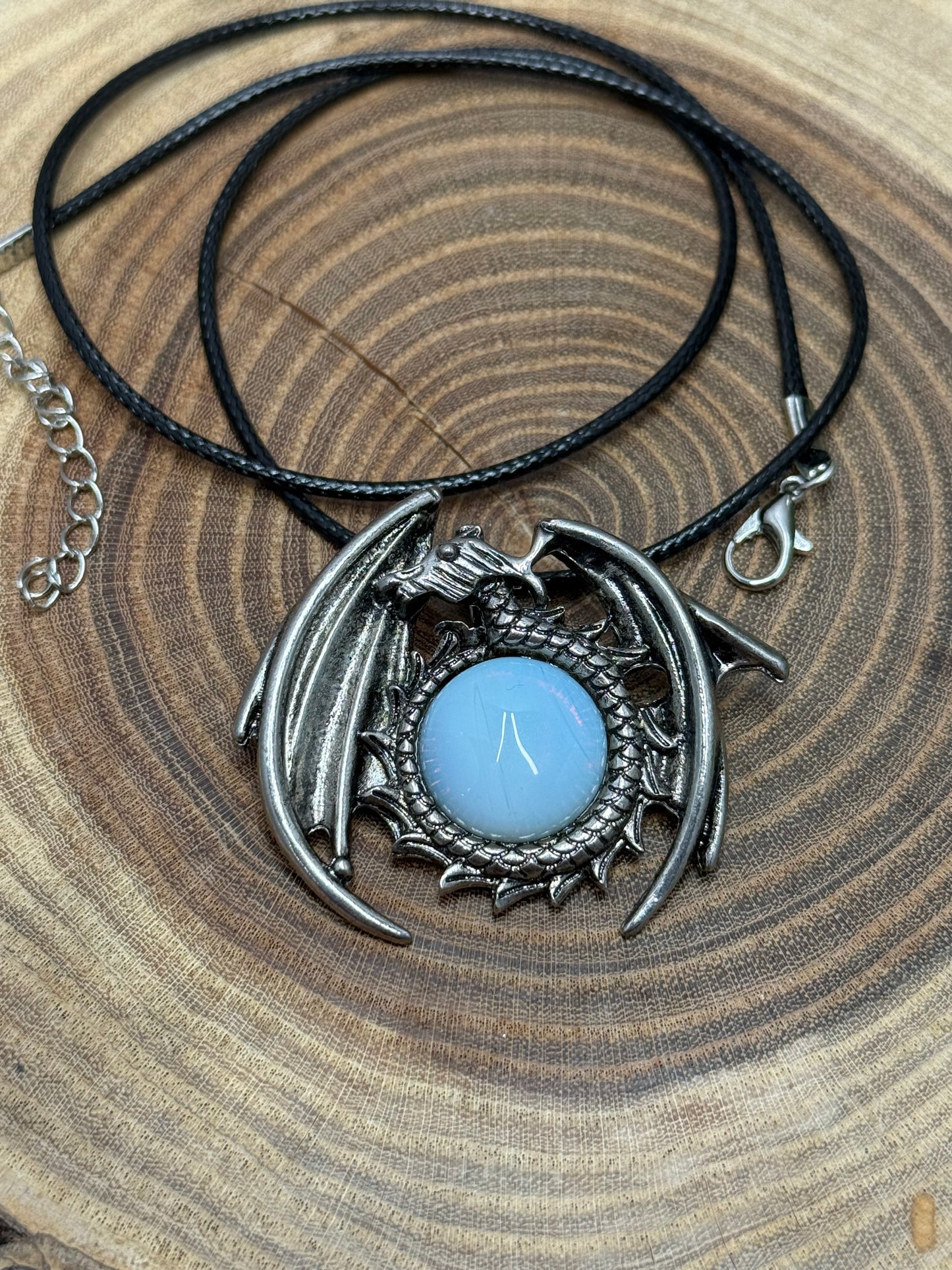 Dragon Round Pendant (Smaller)